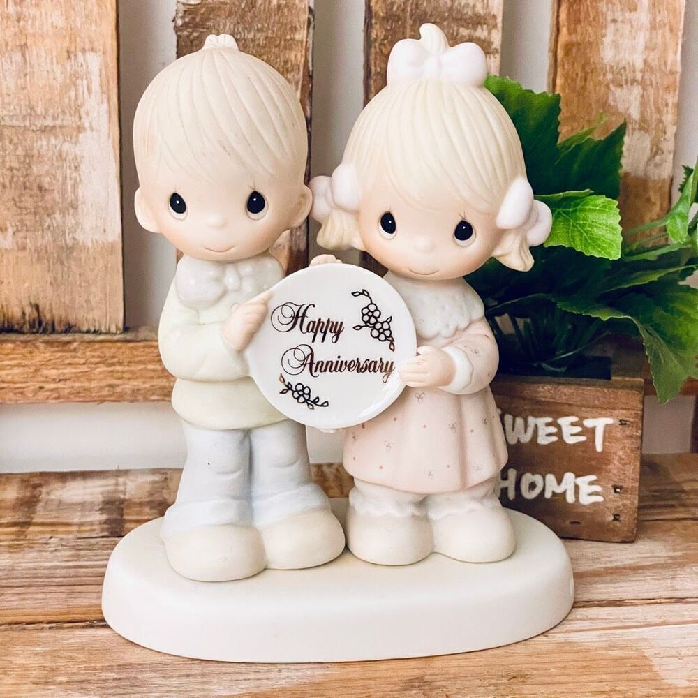 New Precious Moments Happy Anniversary GOD BLESSED OUR YEARS TOGETHER any Year.